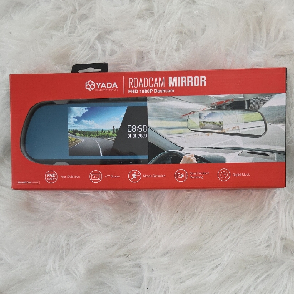 Yada Roadcam Mirror FHD 1080P Dashcam